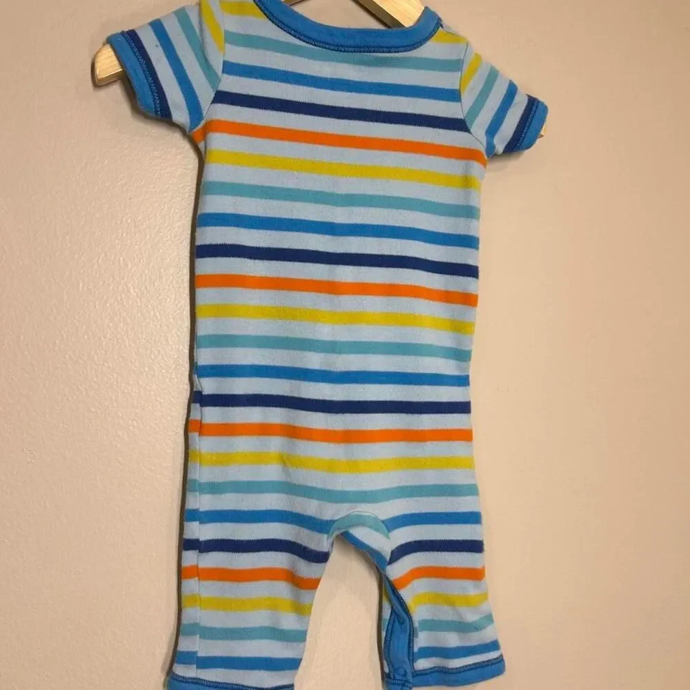 Vintage Babies R Us 3M Cotton Snap Bodysuit Romper
